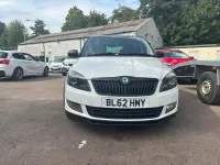 Used Skoda Fabia Monte Carlo 105 HP (77 kW) 2013 White Hatchback