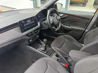 Used Skoda Kamiq Design Edition 113 HP (83 kW) 2025 Phoenix orange metallic black magic pearl effect SUV