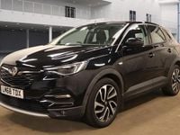 Used Vauxhall Grandland X Elite 130 HP (95 kW) 2018 Black SUV