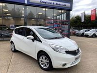 Used Nissan Note Acenta 80 HP (58 kW) 2016 White Hatchback