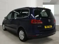 Used VW Sharan SE 184 HP (135 kW) 2017 Blue MPV