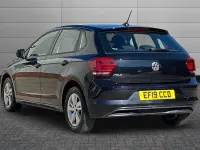 Used VW Polo Edition 95 HP (69 kW) 2019 Black Hatchback