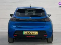 Used Peugeot e-208 Allure Premium 100 kW (136 HP) 2022 Blue Hatchback