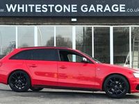 Used Audi A4 Black Edition 150 HP (110 kW) 2015 Red Estate