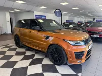 Używany Land Rover Range Rover Sport Autobiography Dynamic 2017 Pomarańczowy SUV