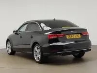 Begagnad Audi A3 Sport 110 HK (80 kW) 2016 Svart Sedan