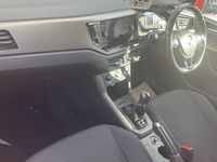 Used VW Polo Match 95 HP (69 kW) 2021 Red Hatchback