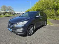 Used Hyundai Santa Fe Premium 194 HP (142 kW) 2014 Blue SUV