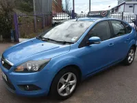 Used Ford Focus Zetec 2011 Blue Hatchback