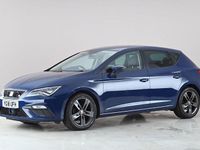 Begagnad Seat Leon FR 125 HK (91 kW) 2018 Blå Halvkombi