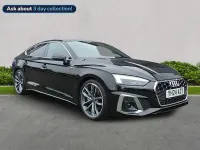 Used Audi A5 S-Line 200 HP (147 kW) 2024 Black Hatchback
