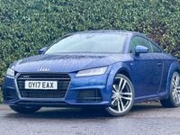 Used Audi TT S-Line 230 HP (169 kW) 2017 Blue Coupe