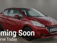 Used Peugeot 208 Access 68 HP (50 kW) 2013 Red Hatchback