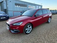 Begagnad Seat Leon FR 130 HK (95 kW) 2020 Röd Kombi