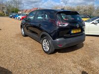 Used Vauxhall Crossland X S 110 HP (80 kW) 2018 Black SUV