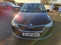 Used Skoda Rapid SE L 110 HP (80 kW) 2017 Black Hatchback