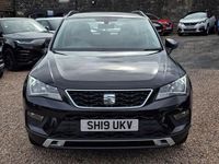 Begagnad Seat Ateca Ecomotive 115 HK (84 kW) 2019 Svart SUV