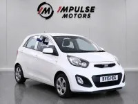 Used Kia Picanto 68 HP (50 kW) 2015 White Hatchback