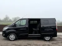 Used Ford Transit Custom Limited 130 HP (95 kW) 2022 Black Van