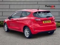 Used Ford Fiesta Zetec 84 HP (61 kW) 2019 Red Hatchback