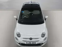 Used Fiat 500 Lounge 69 HP (50 kW) 2019 White Hatchback