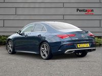 Used Mercedes CLA180 AMG line 134 HP (98 kW) 2022 Blue Sedan