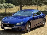 Used Maserati Ghibli 275 HP (202 kW) 2015 Blue Sedan