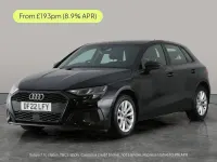 Używany Audi A3 Advanced 110 KM (80 kW) 2022 Czarny Sedan/Limuzyna