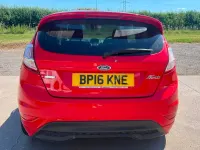 Used Ford Fiesta Zetec 2016 Red Hatchback