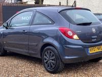 Used Vauxhall Corsa Club 79 HP (58 kW) 2007 Blue Hatchback