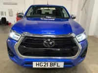 Used Toyota HiLux 148 HP (108 kW) 2021 Blue Pickup