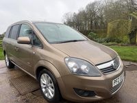 Used Vauxhall Zafira Design Edition 2013 Brown MPV