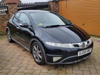 Begagnad Honda Civic Sport 140 HK (102 kW) 2008 Svart Halvkombi