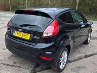 Used Ford Fiesta Zetec 2016 Black Hatchback