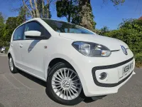 Used VW up! high up! 75 HP (55 kW) 2014 White Hatchback