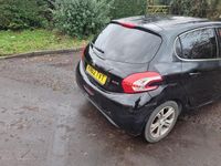 Used Peugeot 208 Allure 2012 Black Hatchback