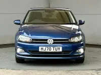 Used VW Polo Match 95 HP (69 kW) 2020 Blue Hatchback