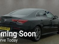 Used Mercedes CLA200 AMG line 163 HP (119 kW) 2019 Black Coupe