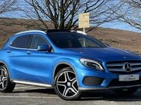 Used Mercedes GLA200 AMG line 156 HP (114 kW) 2016 Blue SUV