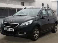 Used Peugeot 2008 Active 75 HP (55 kW) 2015 Black SUV