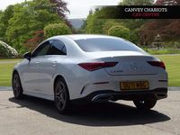 Used Mercedes CLA200 AMG line 163 HP (119 kW) 2021 White Coupe