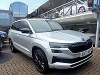 Used Skoda Karoq SportLine 148 HP (108 kW) 2022 Silver SUV