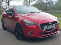 Używany Mazda 2 Inclusive 90 KM (66 kW) 2018 Czerwony Hatchback