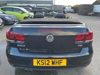 Used VW Golf Cabriolet GT 2012 Black Cabriolet