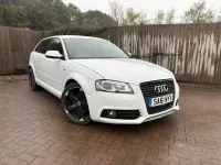 Used Audi A3 Black Edition 138 HP (101 kW) 2011 White Hatchback