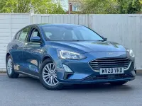 Używany Ford Focus Titanium 125 KM (91 kW) 2020 Niebieski Hatchback