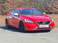 Used Volvo V40 R-Design 120 HP (88 kW) 2018 Red Hatchback