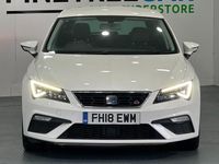 Used Seat Leon FR 125 HP (91 kW) 2018 White Hatchback