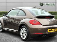 Used VW Beetle Design 140 HP (102 kW) 2014 Brown Hatchback