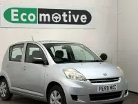 Used Daihatsu Sirion 69 HP (50 kW) 2009 Silver Hatchback